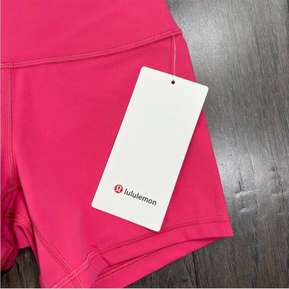 Lululemon Align High-Rise Short 4" Raspberry Coulis NWT - Picture 3 of 7